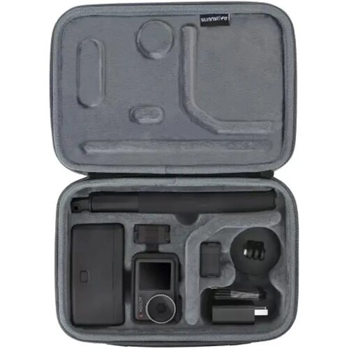Sunnylife etui za &amp;scaron;portno kamero DJI Osmo Action 4/3 Adventure Combo, siva, OA3-B511 Slike