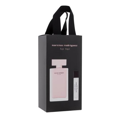 Narciso Rodriguez For Her Set parfemska voda 100 ml + parfemska voda 10 ml za ženske Cijene