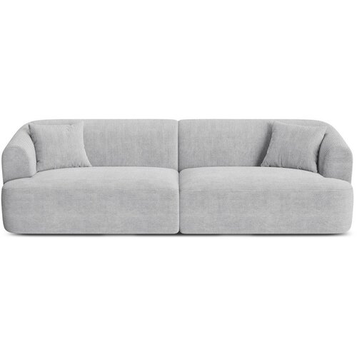 Cosmopolitan Design Svijetlo siva sofa od samta 255 cm Campi – Cene