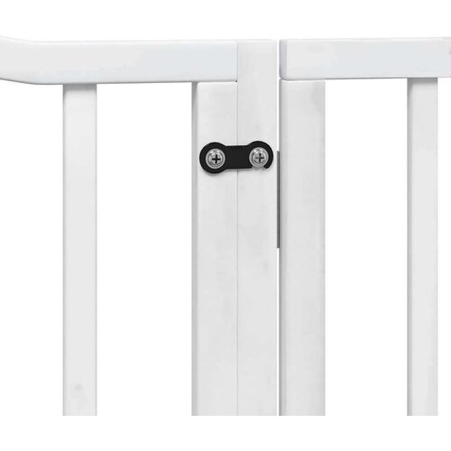 VidaXL Vrata za pse s vrata&amp;scaron;cima 4 panela sklopiva 320 cm drvo topole Slike