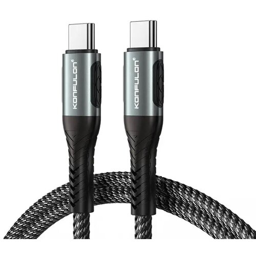 Konfulon Data kabl DC43 PD 60W Fast Charge Type C na Type C crni 1m Cene