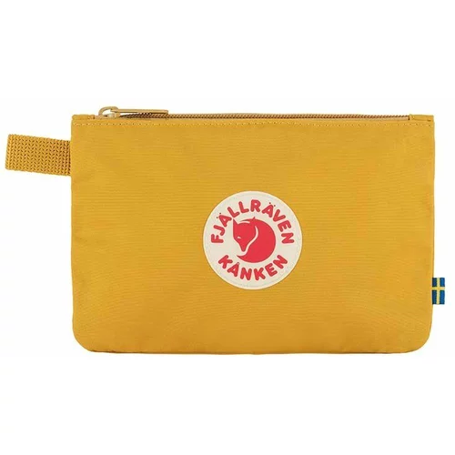 Fjallraven Kozmetična torbica Kanken Gear Pocket rumena barva, F25863
