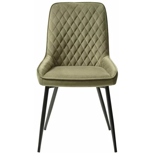 Unique Furniture Blagovaonski stolac od zelenog baršuna Milton -