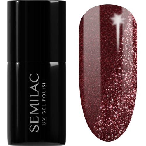 Semilac UV Hybrid Day and Night gel lak za nohte z uporabo UV/LED lučke odtenek 397 Tea Before Wine 7 ml Cene