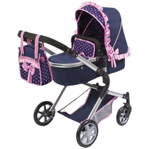 Kolica za lutke Reig Combi 62 cm 82 x 79 x 38 5 cm Mornarsko plava Cijene