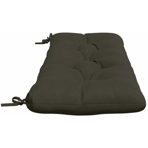  Jastučići za klupe VIANEN 2 kom. 100% poliester Antracit - Antracit 120 x 40 x 12 cm Slike