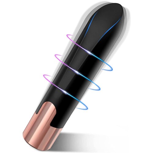 SuperLove Lipstick Bullet Mini Vibrator Black Cene