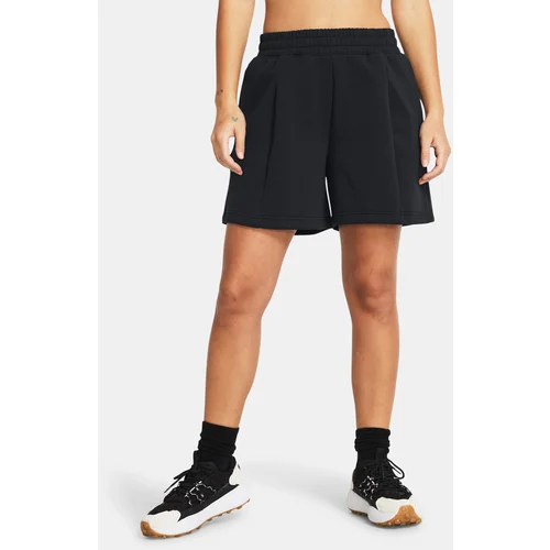 Under Armour Unstoppable Flc Pltd Short-BLK - Women