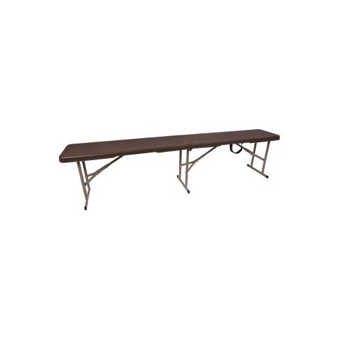  zložljiva klop Rattan design 183x28x44 Slike
