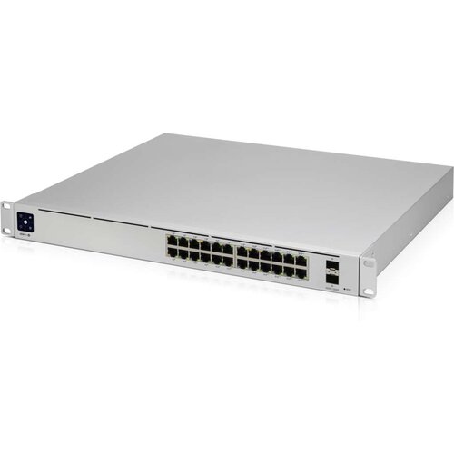 Ubiquiti USW-Pro-24-POE-EU configurable Gigabit Layer2 and Layer3 switch with auto-sensing 802.3at PoE+ and 802.3bt PoE++ Slike