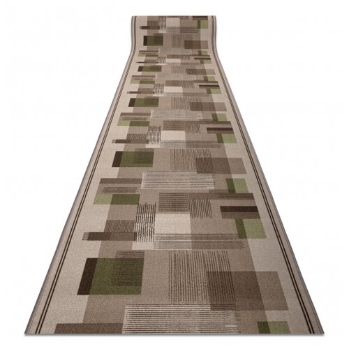 RugsX Tekač gumiran LISTRA Geometrijski, proti zdrsu bež 100 100x170 cm, (21995643) Cene