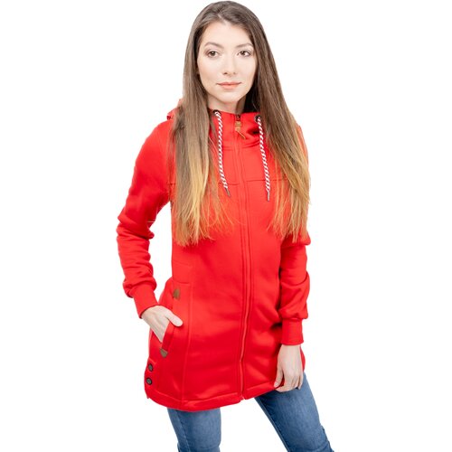 Glano Women's Stretched Sweatshirt - Red Cene