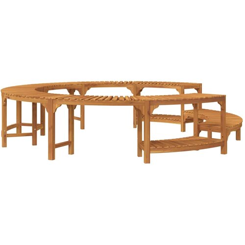  Okruženje za kadicu Smeđa &amp;Oslash;255 x 55,5 cm Čvrsto drvo akacije Slike
