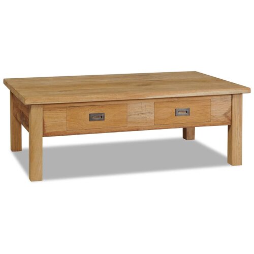  Stolić za kavu od masivne tikovine 100 x 60 x 35 cm Cijene