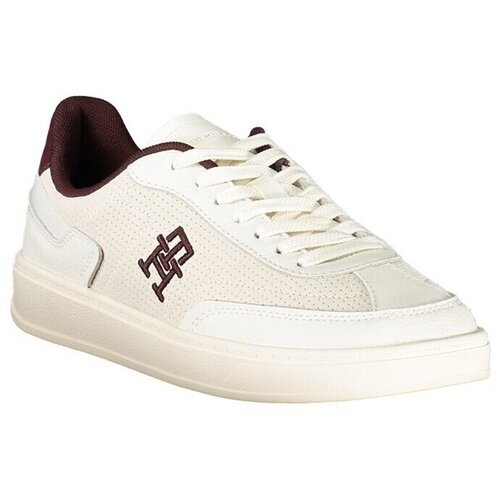 Tommy Hilfiger Niske tenisice 'Heritage' bordo / bijela Cijene