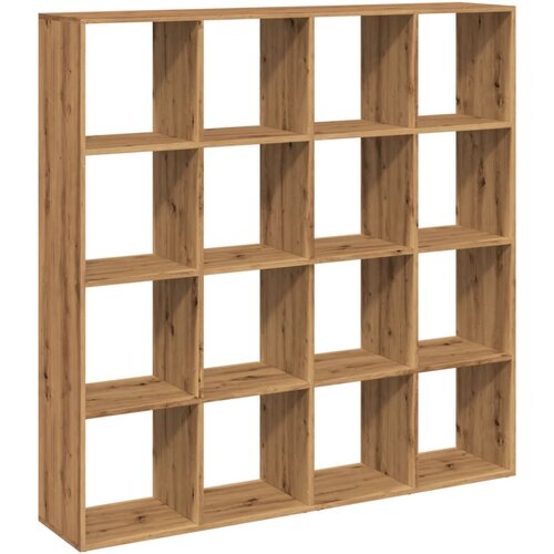 Maison Chic Knjižna omara - Knjižni regal artisian hrast 137,5x29x137,5 cm inženirski les, (21724694) Cene