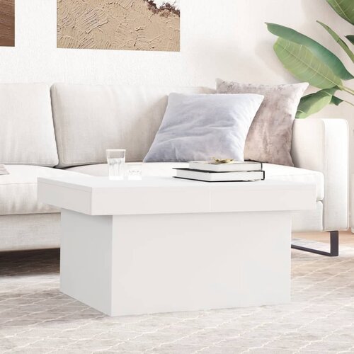  Stolić za kavu bijeli 100 x 55 x 40 cm od konstruiranog drva Cene