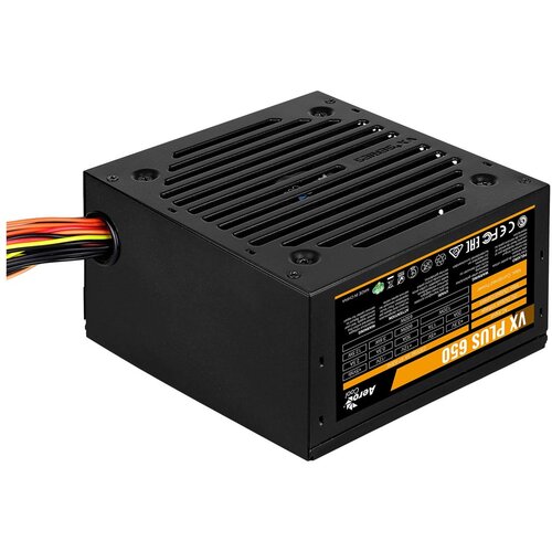 Aero Cool VX PLUS 650 power supply unit 650 W 20+4 pin ATX ATX Black Cijene