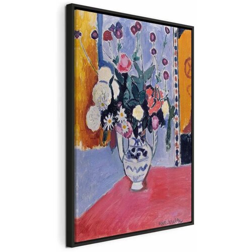  Slika - Henri Matisse &ndash; Bouquet in a Two-Handled Vase 80x120 U crnom drvenom okviru Cijene