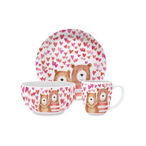 PPD Papperproducts Design Love Bears - Set za doručak - Love Bears Cene