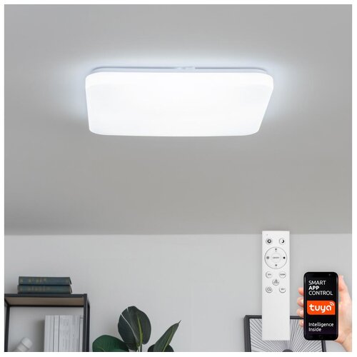  Brilagi - LED prigu&scaron;iva plafonska svetiljka SMART LED/24W/230V 43x43 cm Wi-Fi Tuya + daljinski upravljač Cene