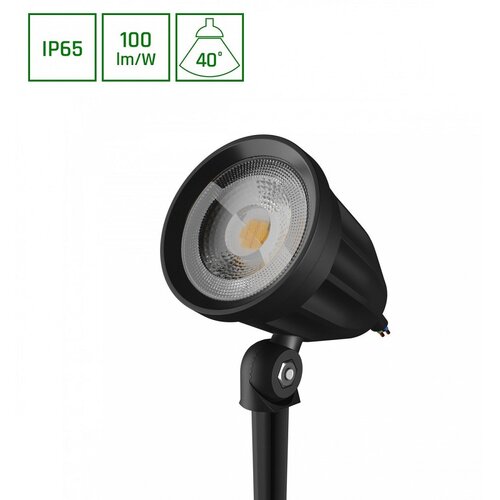 Spectrum spoljna podna ubodna led lampa 6W nw flori ligero black Cene