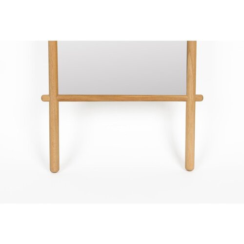 White Label Stoječe ogledalo z lesenim okvirjem 58x160 cm Solene &amp;ndash; Slike