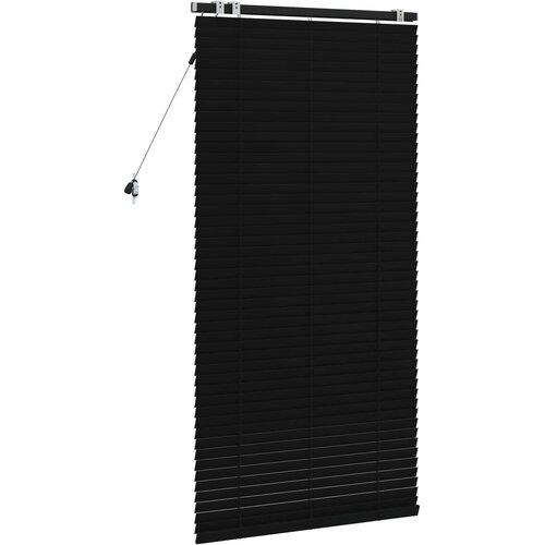  Venecijanska roleta Crna 85 x 160 cm 35 mm Slike
