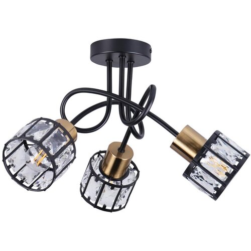  plafonski luster zahara 3xE27/10W/230V crni Cene
