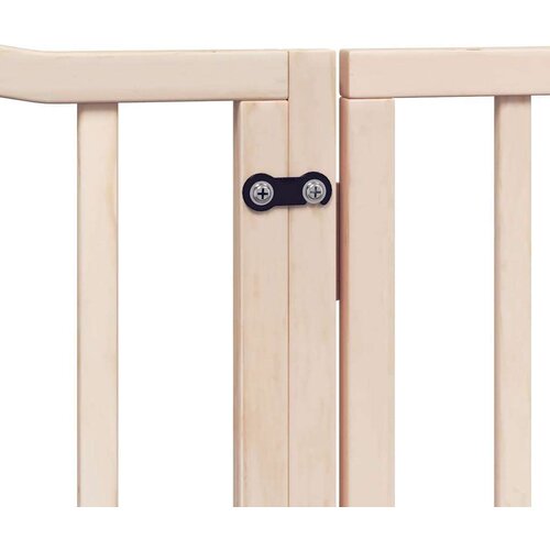 VidaXL Vrata za pse s vrata&amp;scaron;cima 12 panela sklopiva 960 cm drvo topole Slike