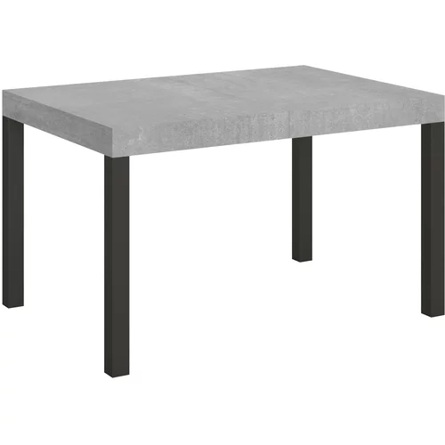 Itamoby   Everyday (90x120/224 cm) - siva, barva nog: antracit - raztegljiva jedilna miza, (20842251)
