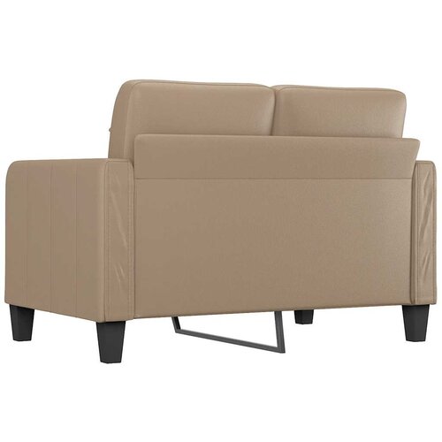 Dvosjed od tkanine boja cappuccina 120 cm od umjetne kože Slike