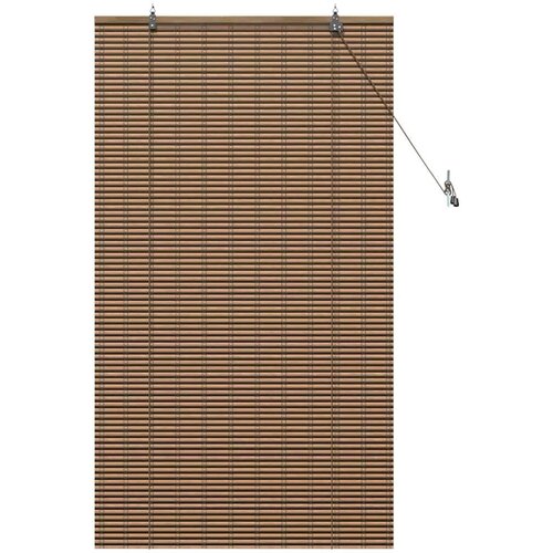 vidaXL Zavjese i sjenila sa zavjesama Smeđa 100 x 160 cm bambus Cijene
