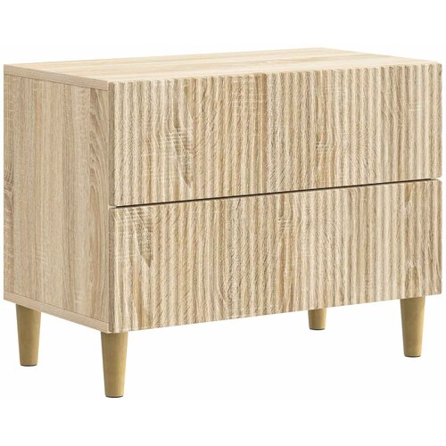 vidaXL Noćni ormar Hrast sonoma 62 x 34 5 x 48 cm Konstruirano drvo - Hrast sonoma Cene