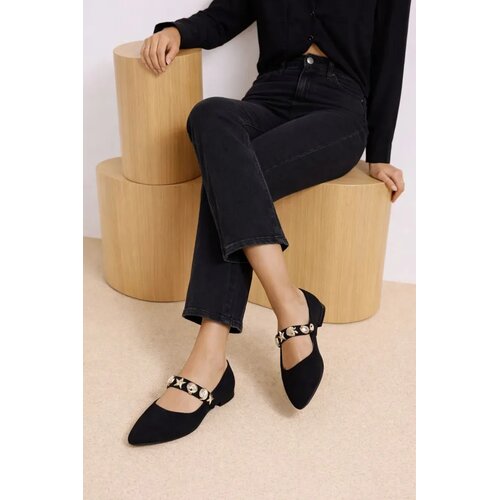 Trendyol Shoes Ženske baletanke Takss26Be00003, Crne Cene