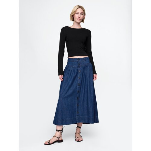 GAP Denim Midi Skirt Western - Women&amp;#039;s Slike