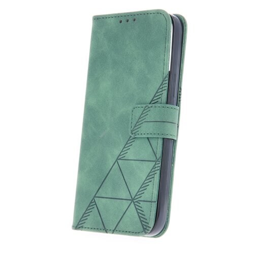  Preklopna torbica Fancy Diary Grafik Samsung Galaxy A13 LTE A135 - zelena Cene