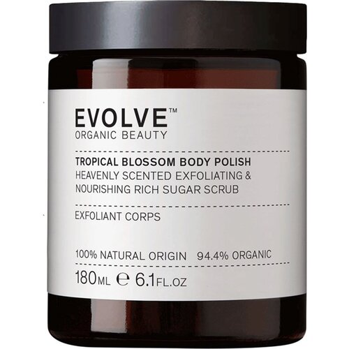Evolve Organic Beauty Piling za tijelo Tropski cvijet - 180 ml Cijene