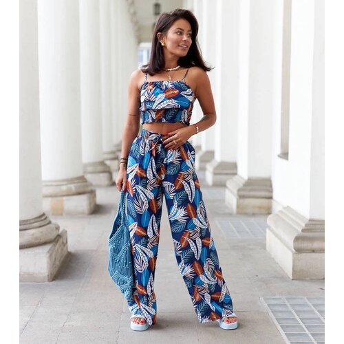 UR/CEO Blue set with top and pants Litta Cene