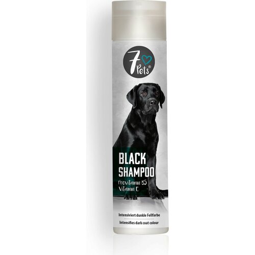 7Pets black shampoo 250ml Cene