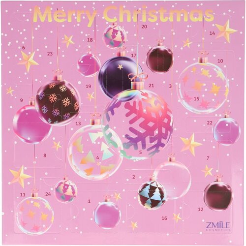 ZMILE COSMETICS Advent Calendar 3D Christmas Balls adventni koledar Cene