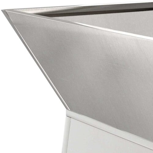  Stup saksija 2 pcs Srebrno 40 x 40 x 100 cm Slike