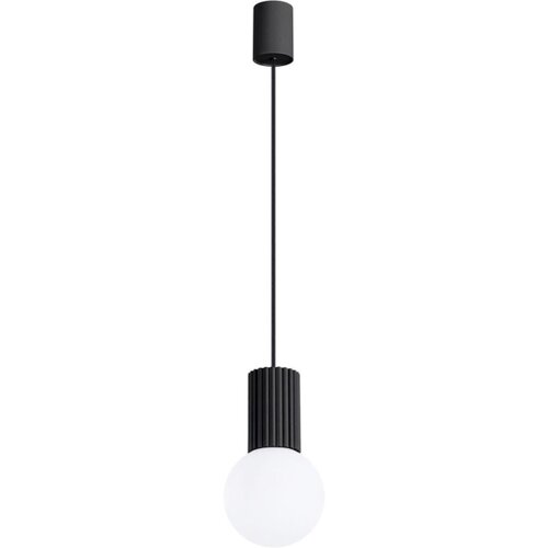 Sollux SL.1714 - visilica na sajli halo 1xG9/8W/230V, prečnik 12 cm, crne boje Slike