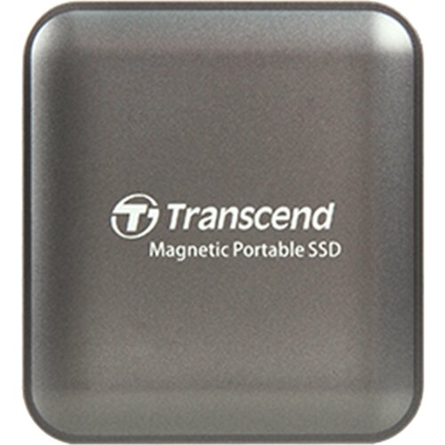Transcend 2TB, External SSD, ESD420C, USB 20Gbps, Type C, Magsafe, Iron Gray Slike