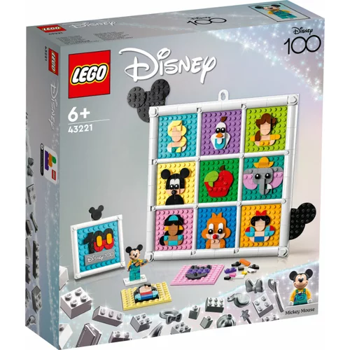 Lego Disney™ 43221 100 godina Disneyjevih animiranih ikona