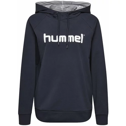 Hummel Sportska sweater majica morsko plava / bijela