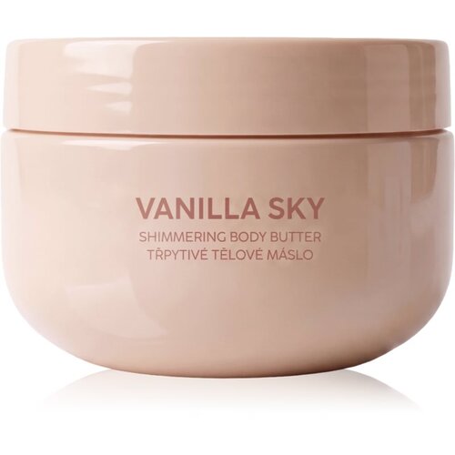 Dermacol Vanilla Sky maslo za telo za ble&amp;scaron;čeč sijaj 200 ml Slike