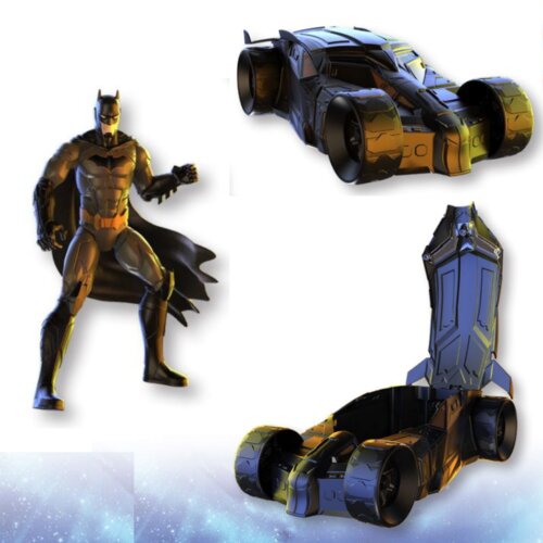 Batman figura sa batmobile Slike