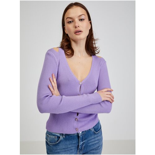 Orsay Purple Ladies Cardigan with Necklines - Women Cijene