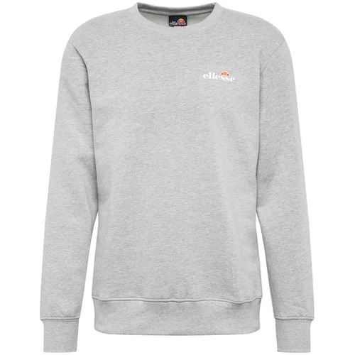Ellesse Sportska sweater majica 'Brufa' siva melange / narančasta / bijela